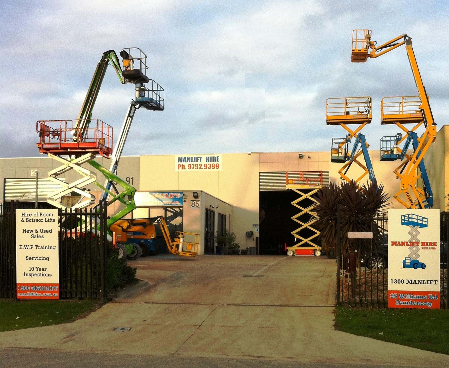 Manlift Hire Dandenong